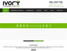Tablet Screenshot of ivorysoluciones.com
